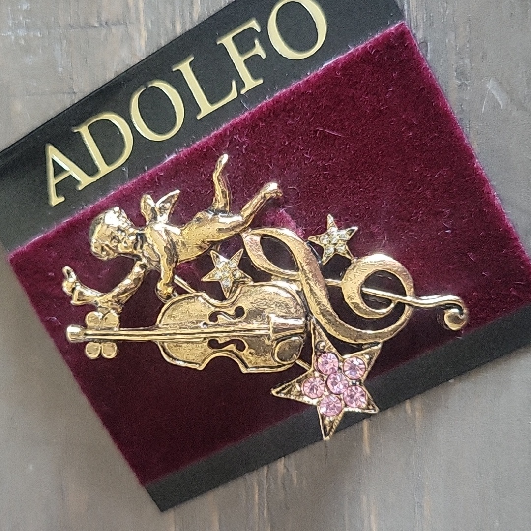 Vintage Adolfo Brooch
